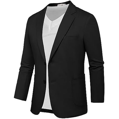 GRACE KARIN Men's Casual Blazer Jacket Cover