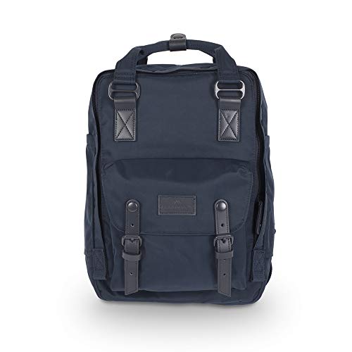 Doughnut Macaroon 16L Travel Backpack Ladies College Lightweight Casual Daypacks Bag Backpack Navy Series Navy