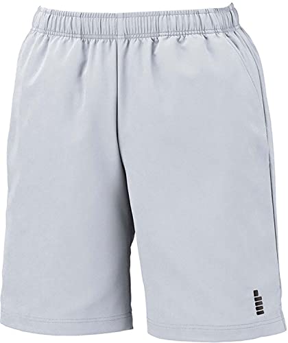 ゴーセン GOSEN テニスウェア ユニセックス ハーフパンツ PP1600 36:アイスグレー 140