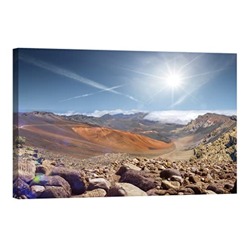 Tableau canvas Nature DCL038-2 photo luminescent grand format 80x120 cm