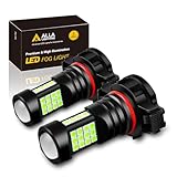 Alla Lighting 2000 Lumens High Power 3030 36-SMD Extremely Super Bright 2504 PSX24W 12276 Ice Blue LED Bulb for Fog Driving Light Lamps Bulbs Replacement