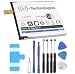Produktbild High Power Ersatzakku kompatibel mit LG Nexus 5 / Google Nexus 5 Typ BL-T9 | Original GLK-Technologies Battery | accu | 2450mAh Akku | inkl. Werkzeug Set Kit NEU