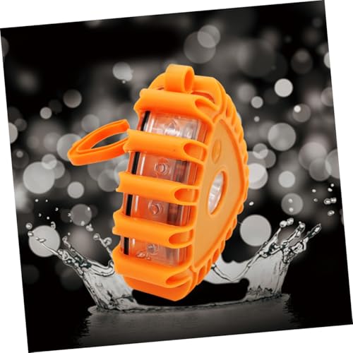 HIAKDOFT 交通警示灯 三角形ストロボライト 強力マグネット フック付き 高輝灯 点滅ライト 防水設計 ロードセーフティ 警告灯 車用非常信号灯