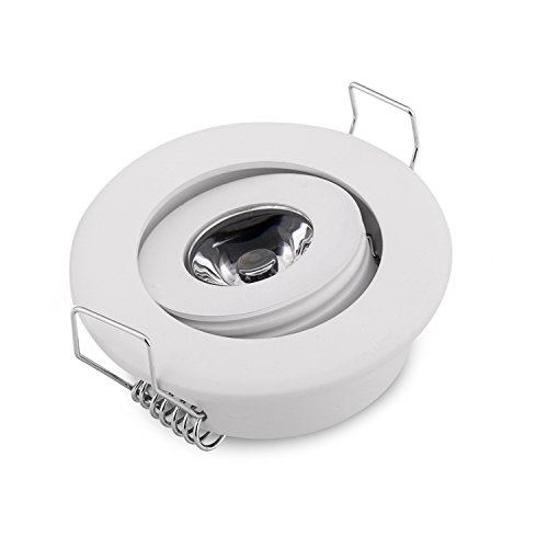 Super Cheap 🛒 (Pack of 10) 3W LED Down Lights Small Recessed Round LED spotlihgts Lights 3000K