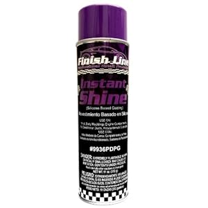 Finish Line Instant Shine – Silicone Based Coating – For Cars or Home