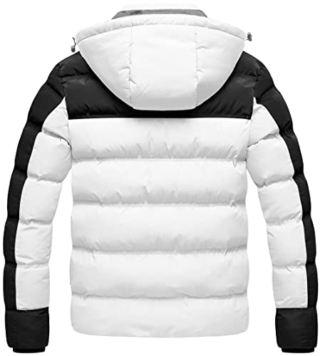 Image of Men's Puffer Jacket Waterproof Winter Parka jacket Warm Thicken Ski Coat