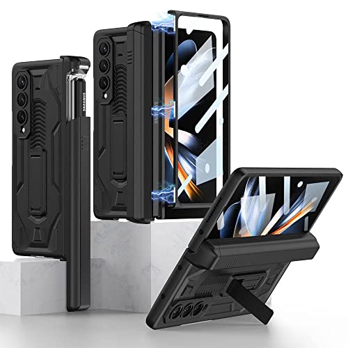 Coque antichoc Samsung Galaxy Z Fold 4 avec support pliable et fente stylet