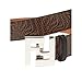 Fendi x Sarah Coleman FF Vertigo Brown Leather Belt 110/44 7C0403