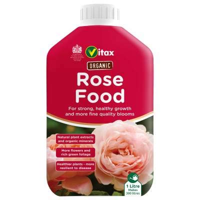 Wolvercroft Garden Centre Organic Liquid Rose Feed (1L) x 2