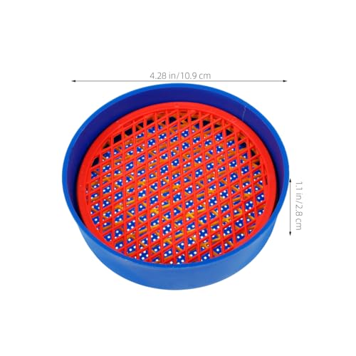 Mipcase set colador de suelo plástico para jardín miniatura 4