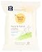 Burt's Bees Baby Face & Hand Cloths, Unscented Cleansing Wipes - 30 Wipes