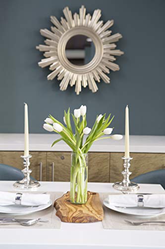 Image of KaBloom PRIME NEXT DAY DELIVERY - Bouquet of Fresh White Tulips| Fresh For Delivery Prime.Gift for Birthday, Sympathy, Anniversary, Get Well, Thank You, Valentine, Mother's Day Fresh Flowers