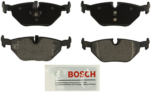 Bosch BE763 Blue Disc Brake Pad Set for BMW: 1997 318i, 1997-99 318is, 2006 323i, 2003-06 325Ci, 2003-05 325i/xi, 2003-07 Z4; SAAB: 2000-11 9-5 - REAR