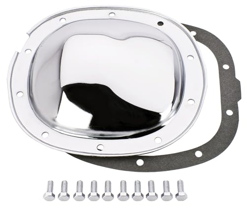 JEGS Chrome Differential Cover | Fits 1977-1986 GM 7.5in.10-Bolt Ring