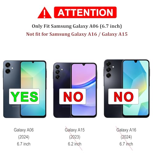 Coque Galaxy A06 antichoc pour éviter les bris d'écran et rayures