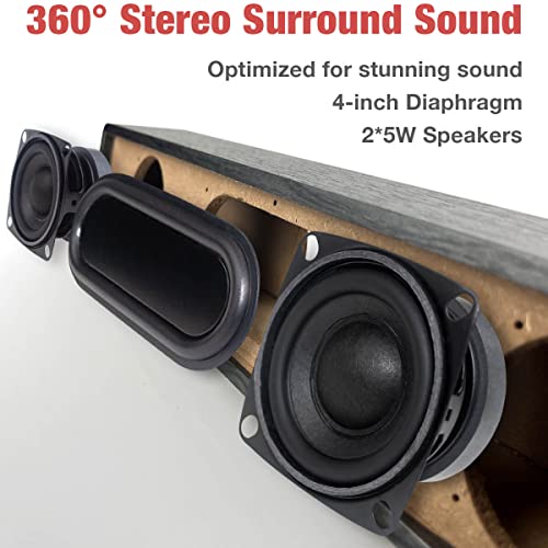 Barra de sonido MICA M30T con audio Bluetooth mejorado y diseño en ángulo para PC 5
