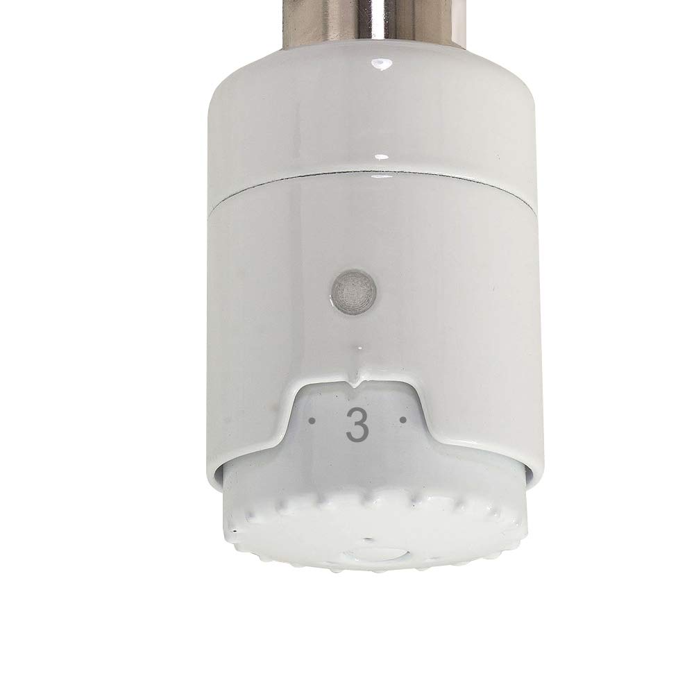 Thermostatic Electric Heating Elements White 150W Rica "Atlantis" Thermostatic Electric Heating Element For Radiators And Towel Rails (Can Be Installed Vertically Or Horizontally)