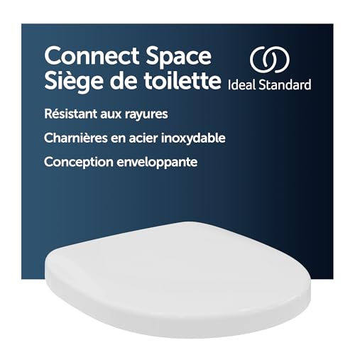 Abattant WC Ideal Standard Connect Space Blanc 39 cm - 3