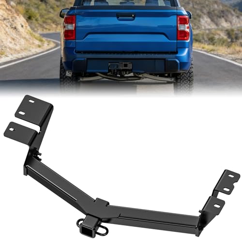 Image of Nilight Class 3 Trailer Hitch 2-Inch Heavy Duty Tow Hitch Receiver Fits 2022-2025 Ford Maverick Excluding Factory Receiver Compatible with Ball Mount Cargo Carrier Bike Rack Tow Hook