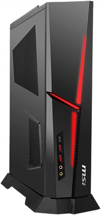 MSI Trident A 10SI Compact Gaming PC – i5-11400F (6 Core, 4.4GHz), Nvidia GeForce GTX 1660 Super 6GB, 1TB PCIe Gen 4.0×4 NVMe, 16GB DDR4, 2.5GbE, WIFI 6 & BT 5.1, Windows 11 Pro (Renewed)