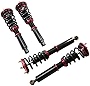 cciyu Coilover Suspension Shock Absorbers Adjustable Coilovers Lowering Kit Fit for 1995-1999 for Mitsubishi Eclipse /1994-1998 for Mitsubishi Galant