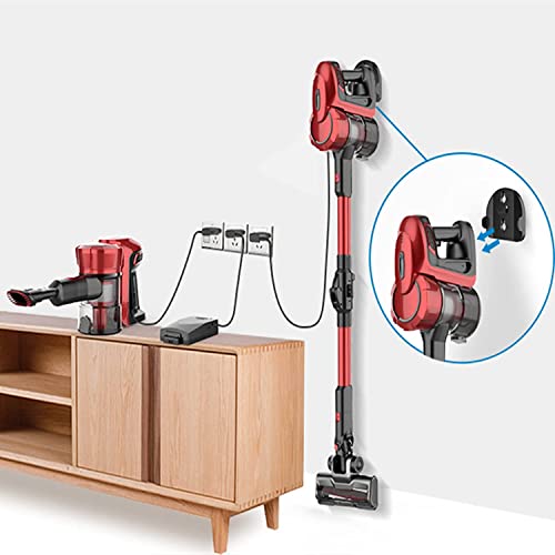 Aspirateur sans fil, balai électrique sans fil, pliable à 180°, 13/25 KPa, Aspirateur Puissant pour les animaux / sols / Tappe/canapé - Image 8