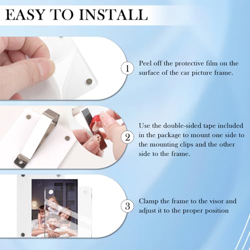 50% Off 2PCS Car Picture Holder with Magnetic Attachment - Image 6