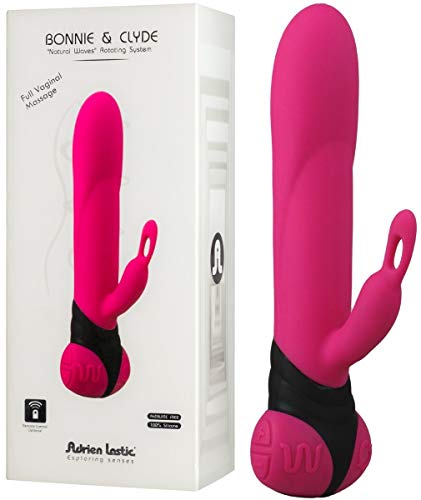 Vibromasseur Bonnie & Clyde rechargeable sextoy couple étanche en silicone