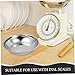 Ciieeo 2pcs Stainless Steel Weighing Scale Pan Industrial Metal Weighing Dish in Kitchen Laboratory and Industrial Use