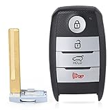 Keymall Car Key Fob Keyless Entry Remote Control Replacement for Kia Sorento 2019 2020 433MHz ID47Chip(FCC ID:TQ8-FOB-4F06 P/N:95440-C6100) 4 Buttons