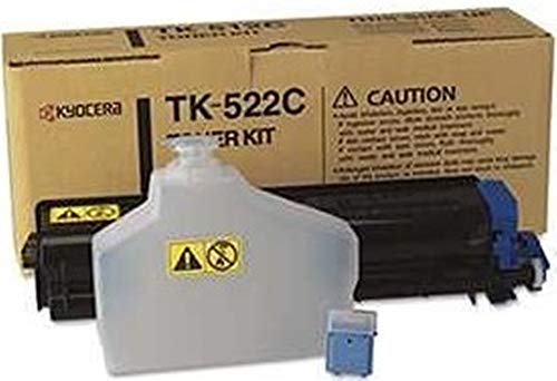 Toner Kyocera FS-C5015N Cyan TK-522C authentique pour imprimante laser