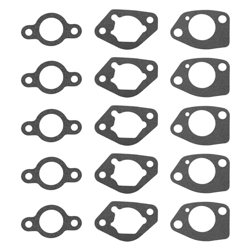 VGOL 5 Juegos de Juntas de Carburador para Cortadora de Césped Repuesto de Junta de Carburador Compatible con Honda GX340 GX390 de 389 Cc 439 Cc Y 459 Cc Motores