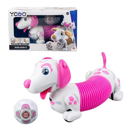 YCOO Robo Dash D Rosa Perro Interactivo Bizak 62008740-1
