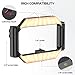 ULANZI Smartphone Video Rig with Light, U-Rig Light Cell Phone Handheld Stabilizer with Ring Light 2500K-9000K CRI 90+ for Filmmaking Live Steam YouTube Video Recording, with 5000mAh Build-in Battery