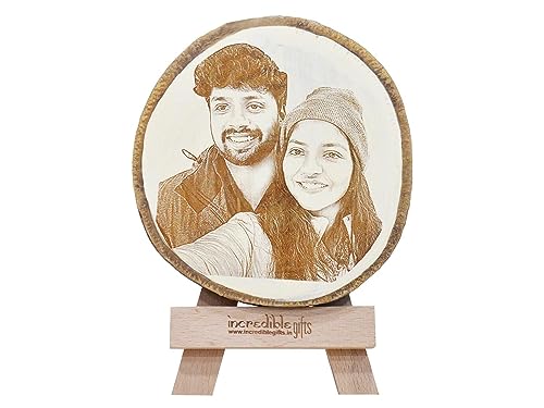GFTBX-Personalized-Natural-Wooden-Slice-Photo-Frame-For-Couple-With-Wood-Stand-65-Inches-Tabletop-Round