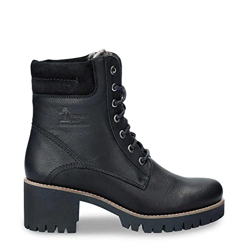 Panama Jack Phoebe, Botas Militar Mujer, Negro (Negro B17), 38 EU