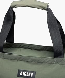 Aigle ZNHBC79 Official Recycled Nylon 2-Way Tote Bag, green (moss