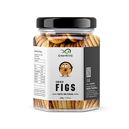 Image of GreenFinity Dried Fig 200gm | Premium Anjeer