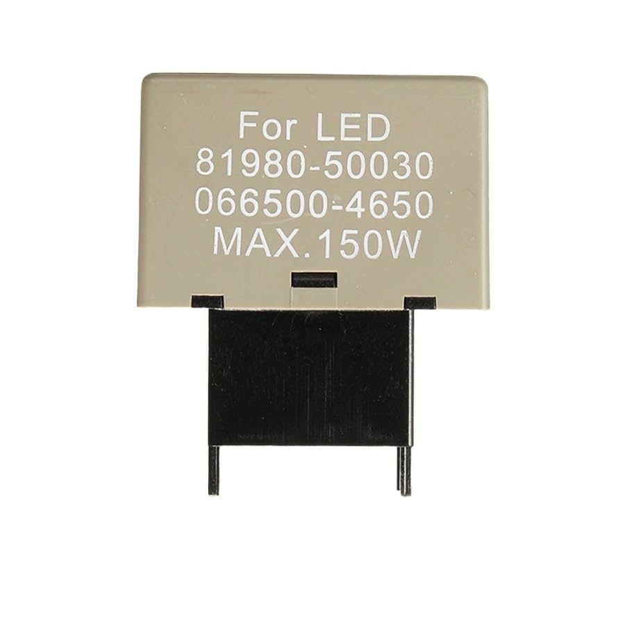 1Pcs 8 Pin Adjustable LED Flasher Relay Turn Signal Blinker Light Car Vehicle Automobile Accessories(Stability)