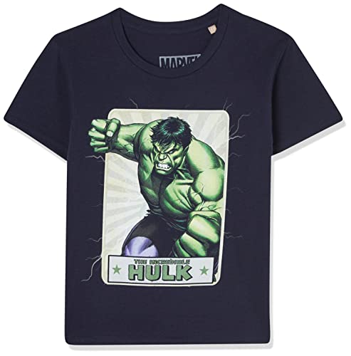 Marvel Bomarcots170 T-Shirt, Navy, 6 Anni Bambini e Ragazzi