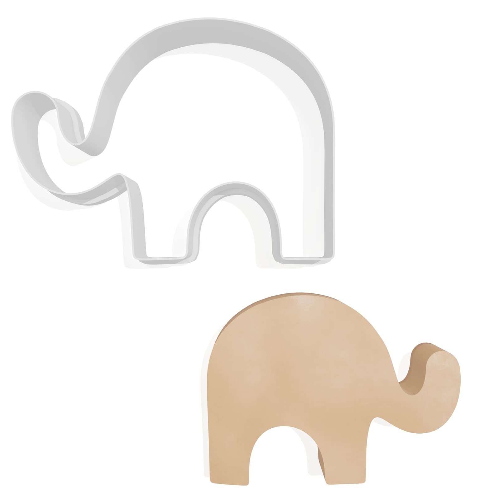 Cute Elephant Cookie Cutter - 3 Sizes
