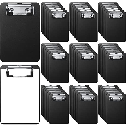 Mini presse-papiers en plastique noir 10,2 x 15,2 cm loto