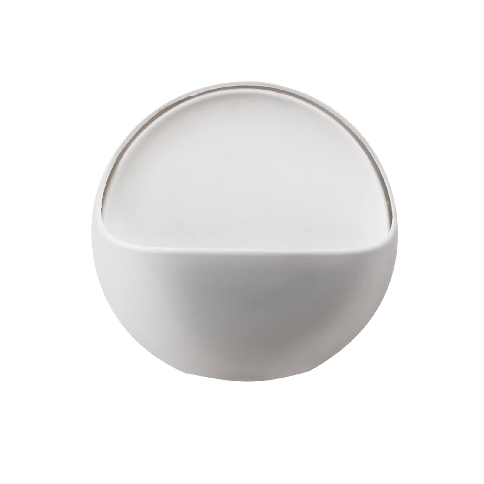 JINGYAN Soap Dishes Suction Cup Strong Sucker Soap Dish Case Plastic Holder Drain Box Bathroom Accessories Storage Rack(Grau)