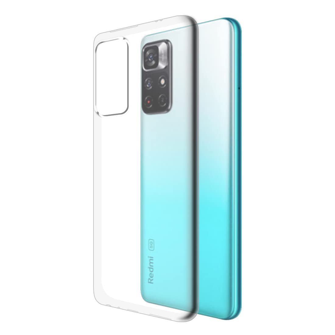 Fashionury Back Cover for Redmi Note 11T 5G Flexible | Silicone |Transparent (B09P58R372) Amazon Price History, Amazon Price Tracker