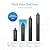Brio 16" 3 Stage Single Housing Replacement Filter for Under Sink Water Filtration System Models: FUS100A & FUS100F | 18,000 Gallons or 2 Years | NSF 42 & 372 Certified