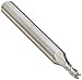 Melin Tool CC-M-M Cobalt Steel Square Nose End Mill, Metric, Weldon Shank, Uncoated (Bright) Finish, 30 Deg Helix, 4 Flutes, 83mm Overall Length, 13mm Cutting Diameter, 12mm Shank Diameter