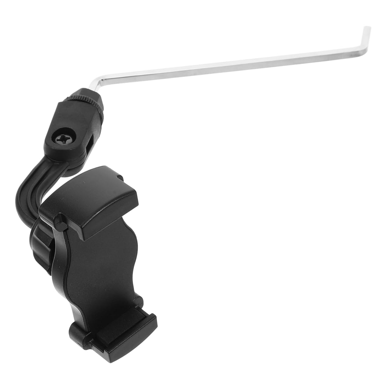 BESTonZON Supporto per telefono per sassofono, supporto telefono sassofono, telefonico sassofono, morsetto sassofono, Black Abs
