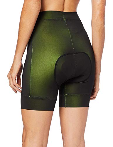 Barbedo Bermuda Racing para Mulheres, Preto/Neon, GGG