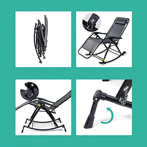 Chaise pliante portable et légère avec inclinaison réglable - 6