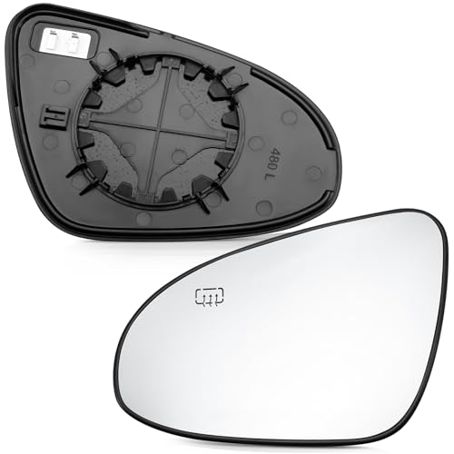 LOIYLLEN Driver Side Mirror Replacement for Toyota Corolla 2014 2015 2016 2017 2018 2019 - Left Side Mirror Glass, Rear View Mirrors Glass with Power Heated
